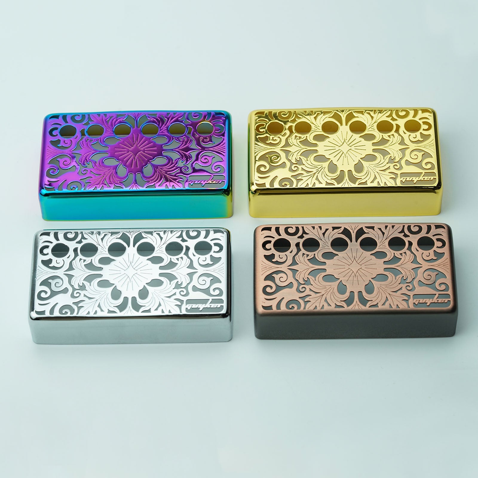 Kaleidoskop: Gold und Silber Waltz in Transparent Chamber Setting